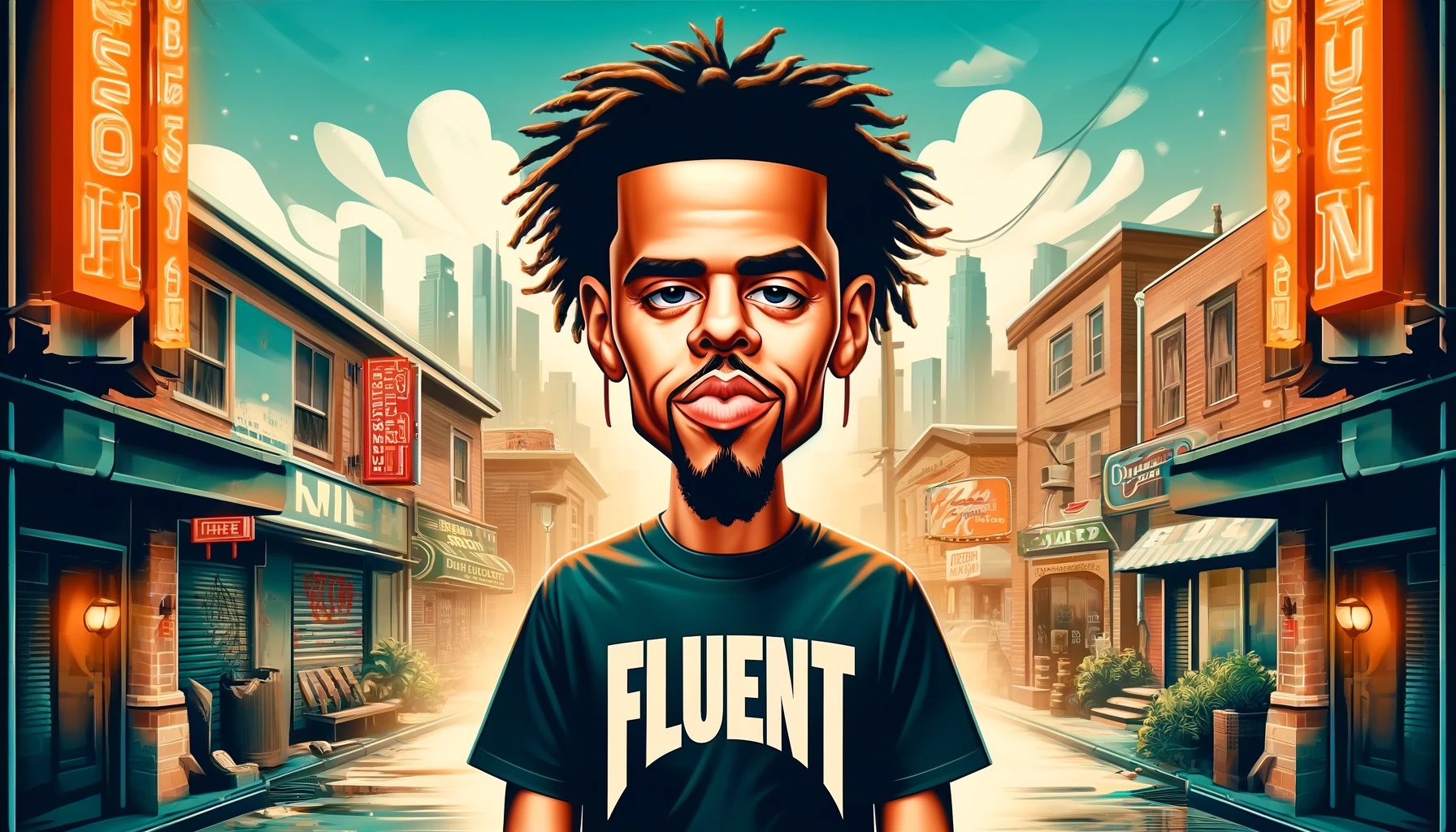 People wearing a custom Men's Tees product collection from FLUENT.