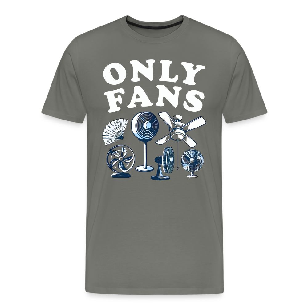 Only Fans | Premium Men's Graphic Tee - asphalt gray