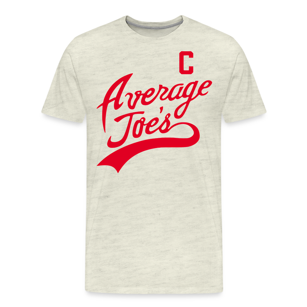 Average Joes's Shirt | Premium Mens Graphic Tee - heather oatmeal