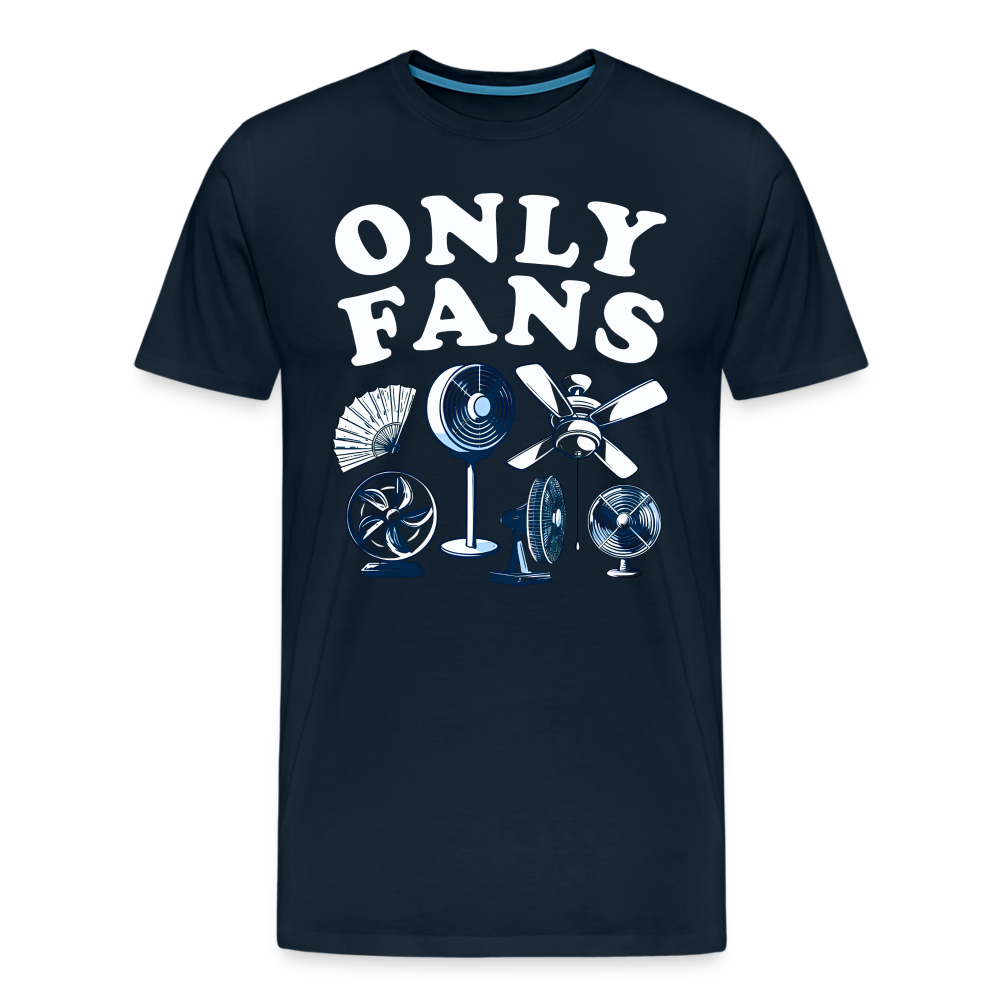 Only Fans | Premium Men's Graphic Tee - deep navy