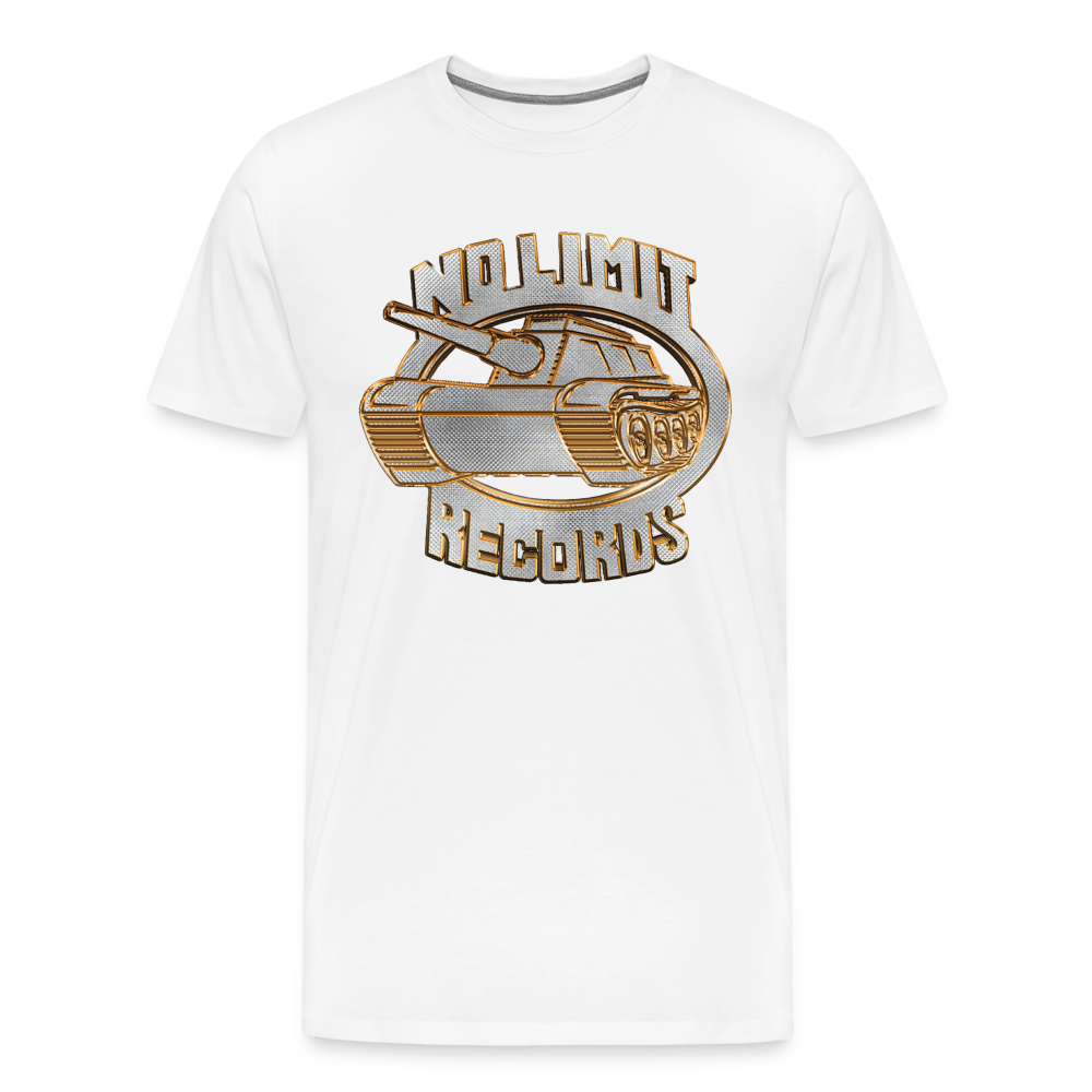 No Limit Shirt | Premium Mens Graphic Tee - white