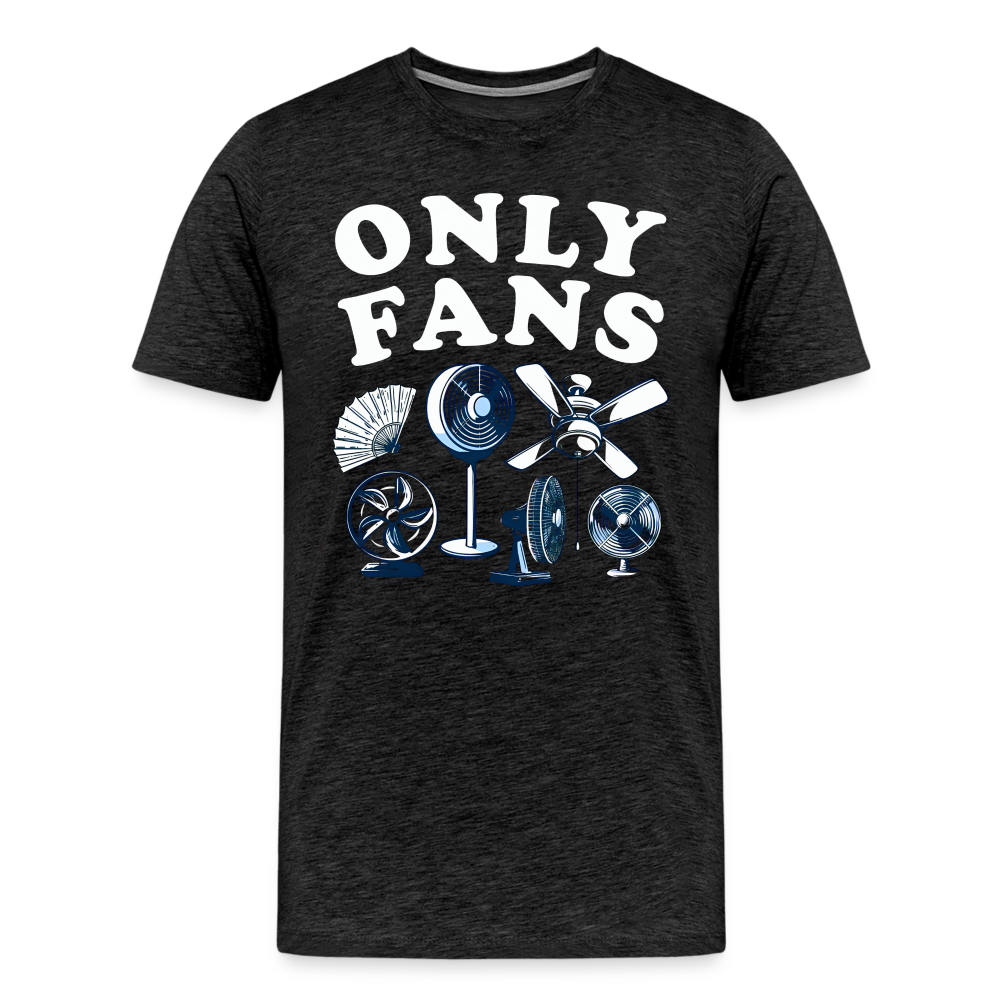 Only Fans | Premium Men's Graphic Tee - charcoal grey