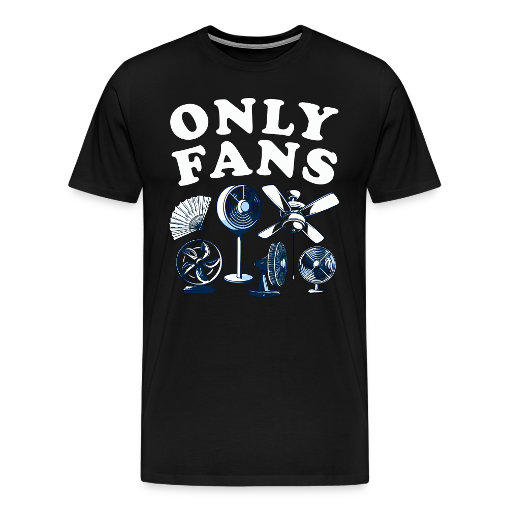 Only Fans | Premium Men's Graphic Tee - black