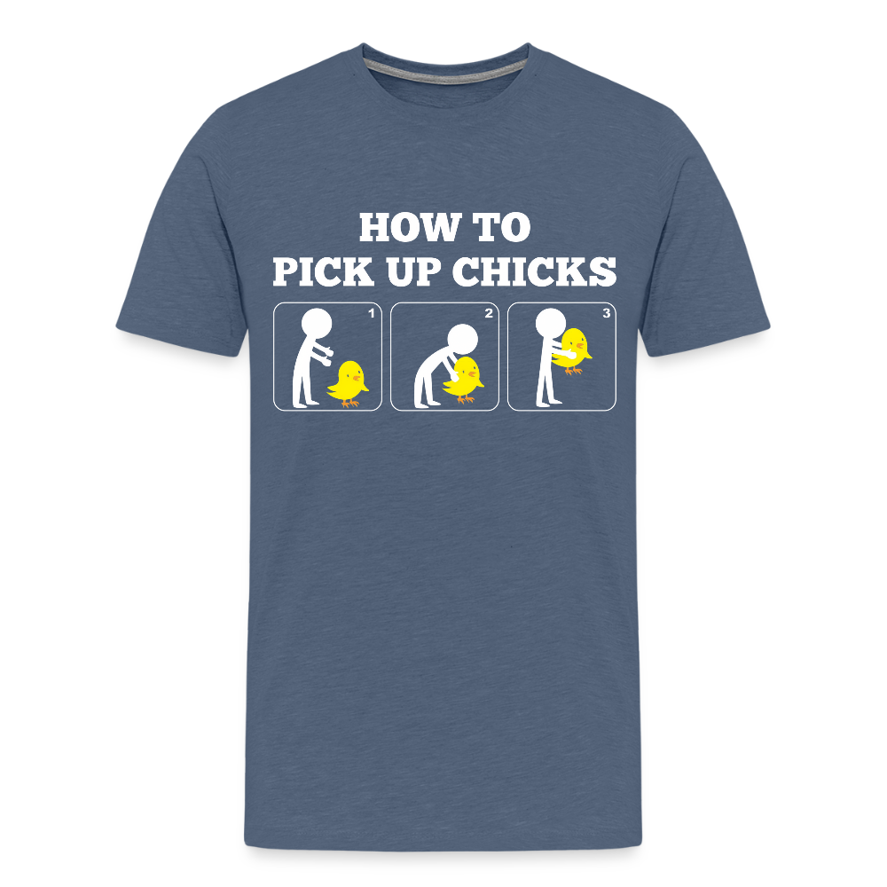 How To Pick Up Chicks - heather blue