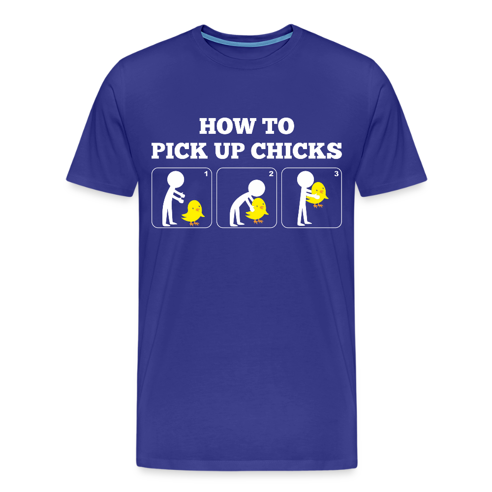 How To Pick Up Chicks - royal blue