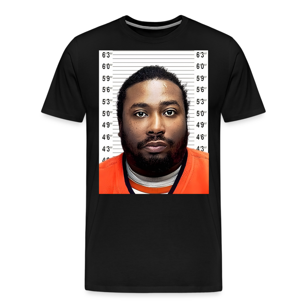 Ol' Dirty Bastard Mugshot Shirt | Premium Mens Graphic Tee - black