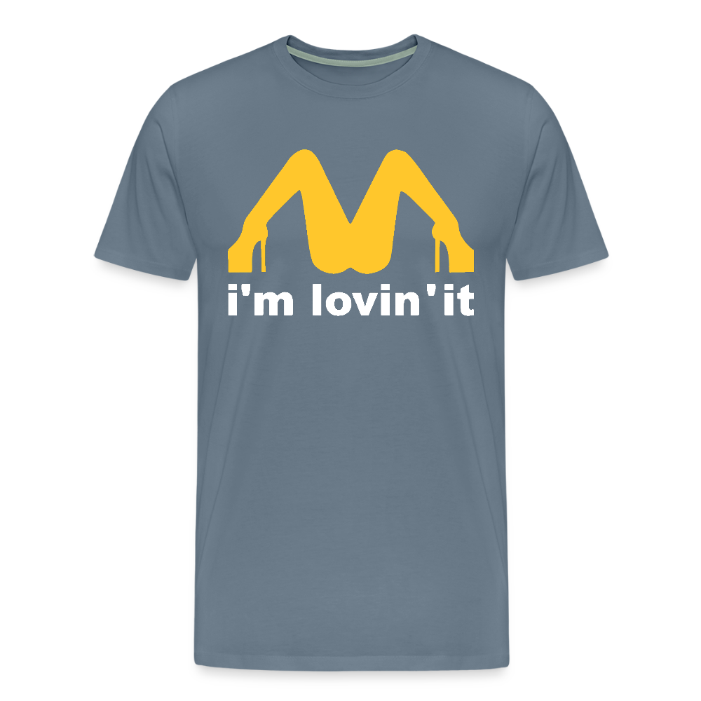 I'm Lovin It - steel blue