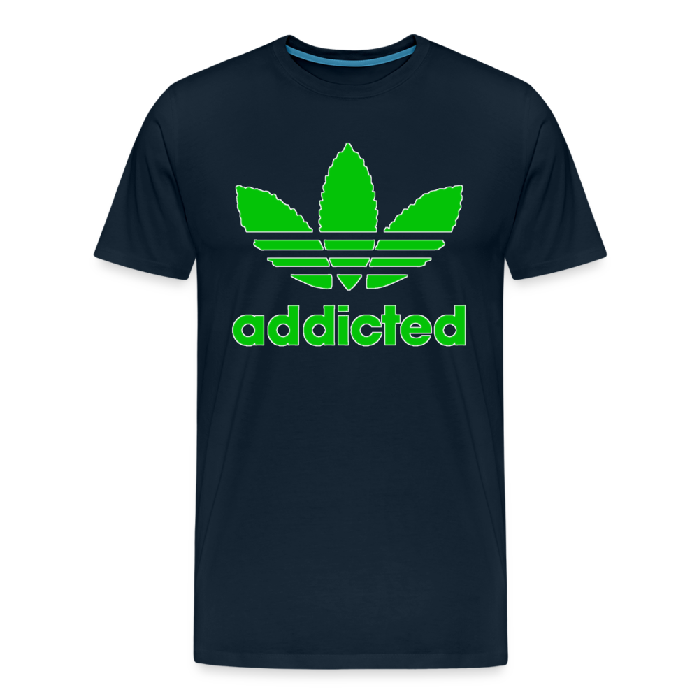 Addicted Remix - Men's Premium T-Shirt from fluentclothing.com