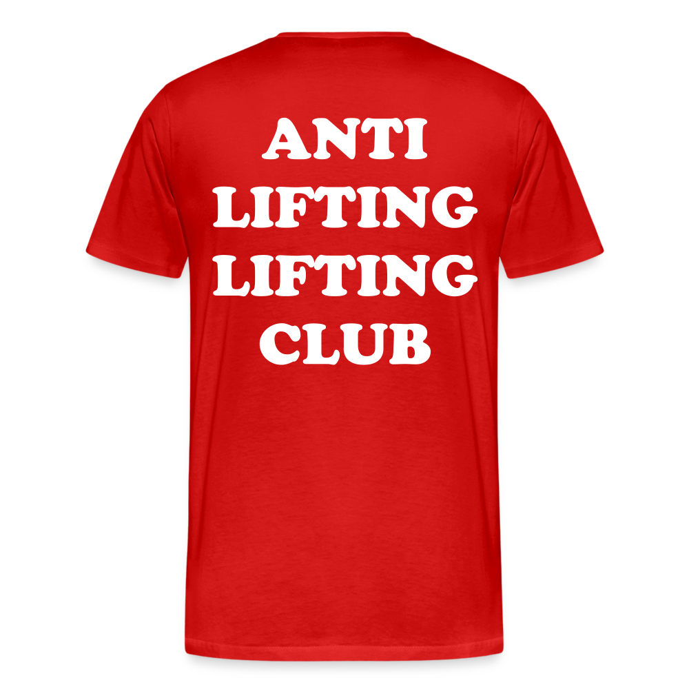 Anti Lifting Lifting Club - Men's Premium T-Shirt from fluentclothing.com