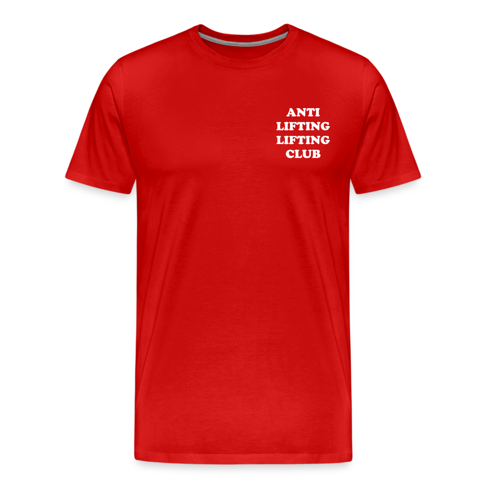 Anti Lifting Lifting Club - Men's Premium T-Shirt from fluentclothing.com