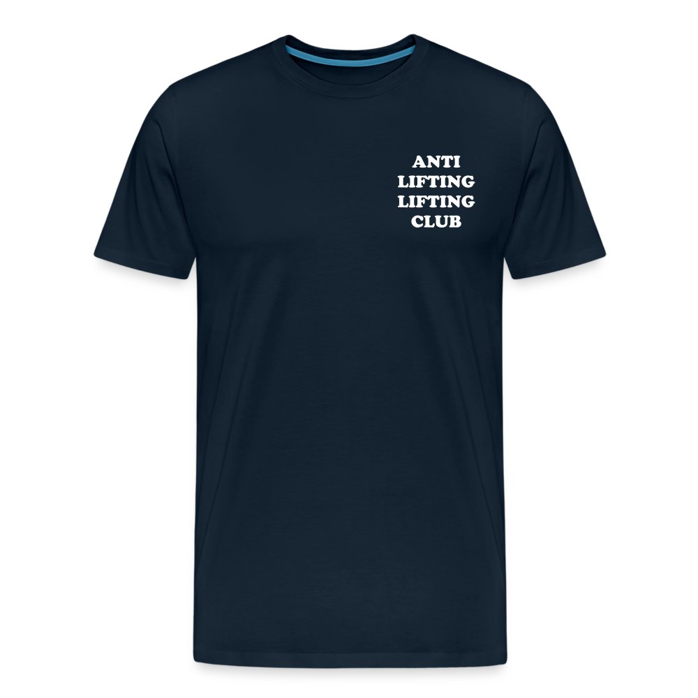 Anti Lifting Lifting Club - Men's Premium T-Shirt from fluentclothing.com