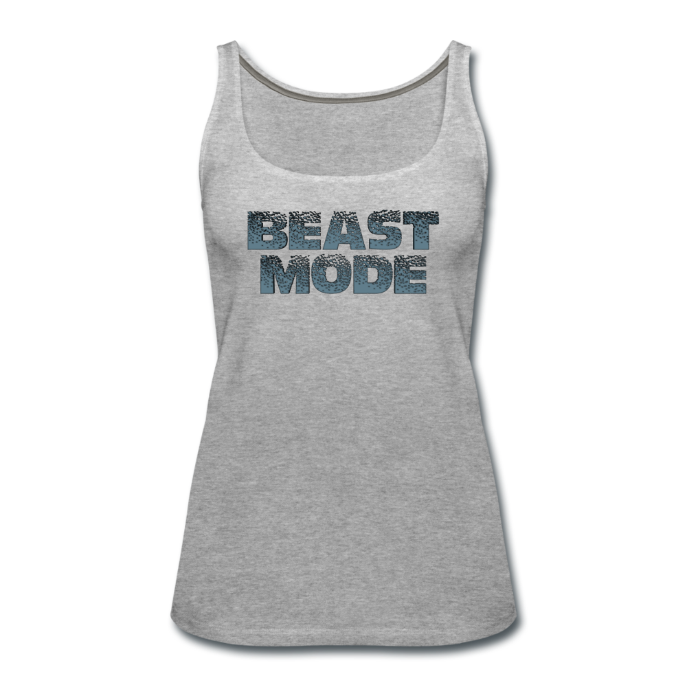 Beast Mode - Women's Premium Tank Top from fluentclothing.com