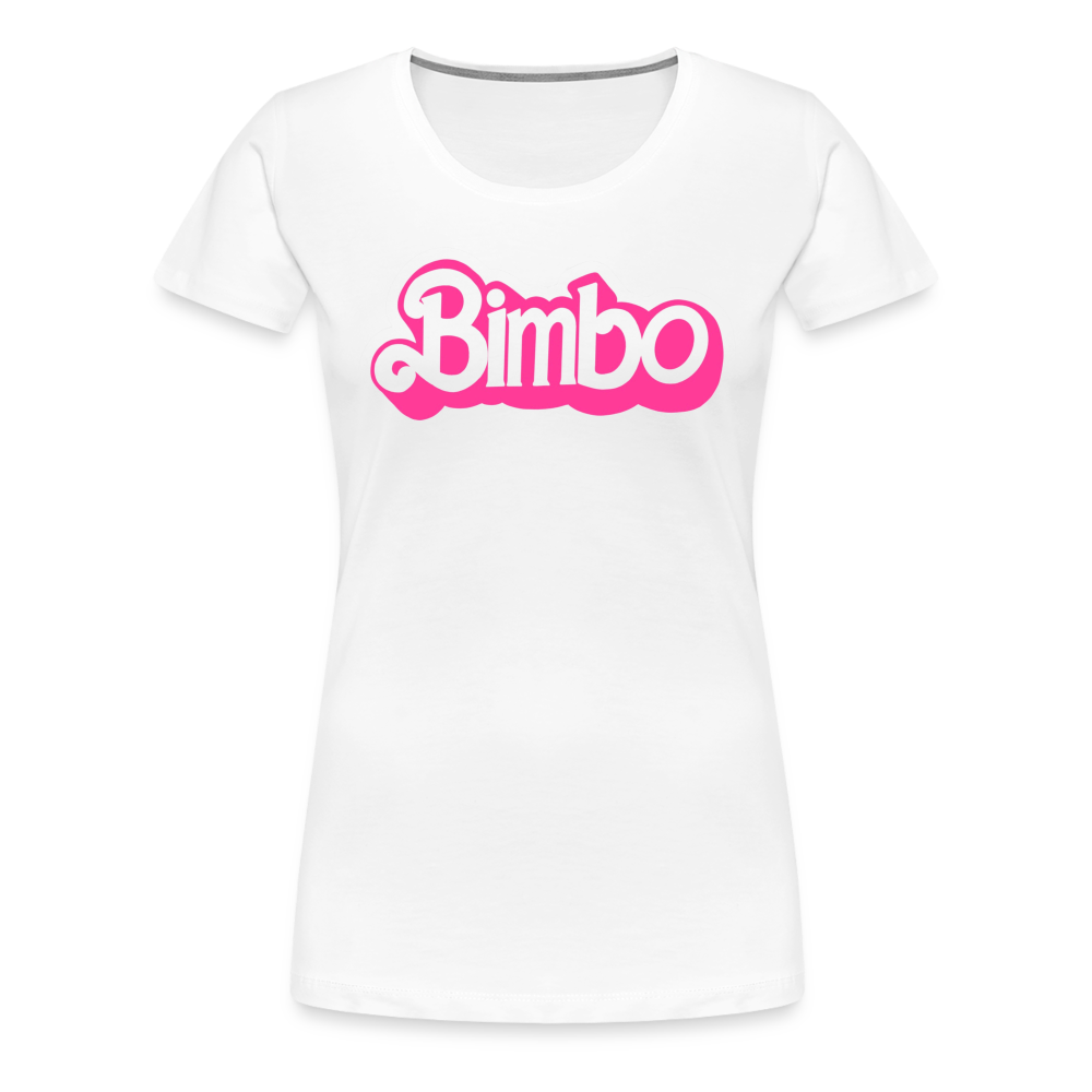 Bimbo - Women’s Premium T-Shirt from fluentclothing.com