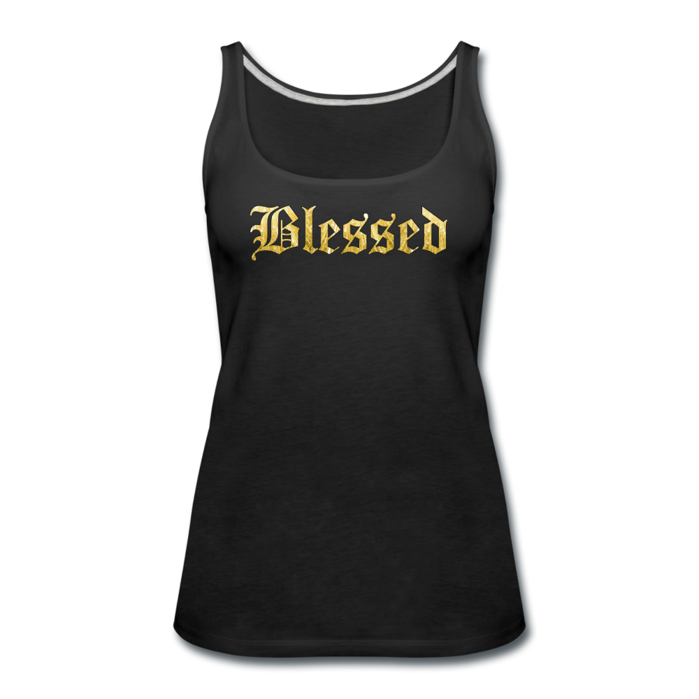 Blessed - Women's Premium Tank Top from fluentclothing.com