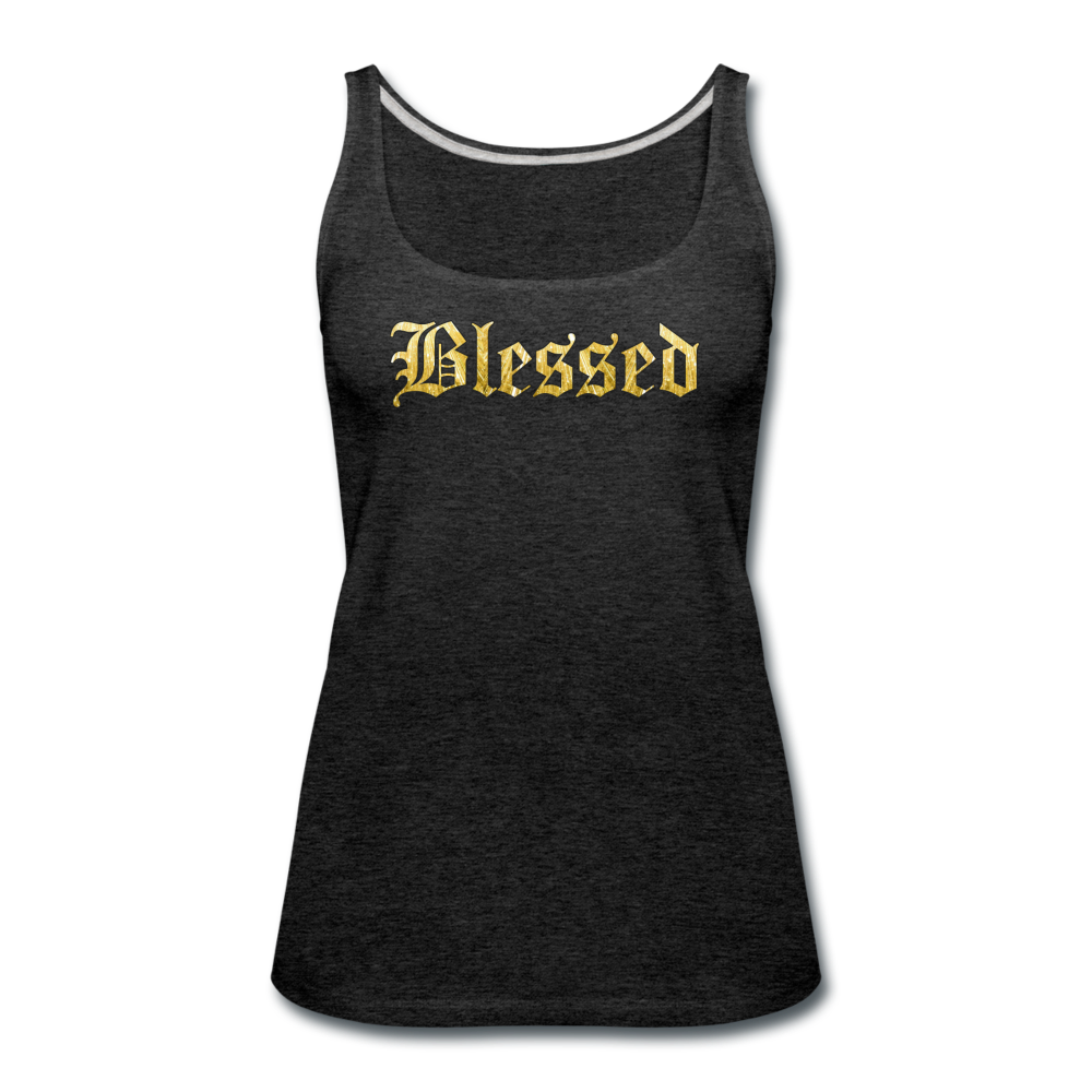 Blessed - Women's Premium Tank Top from fluentclothing.com