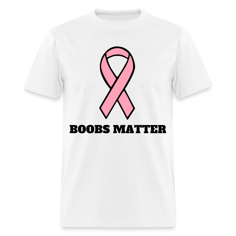 Boobs Matter - Unisex Classic T-Shirt from fluentclothing.com