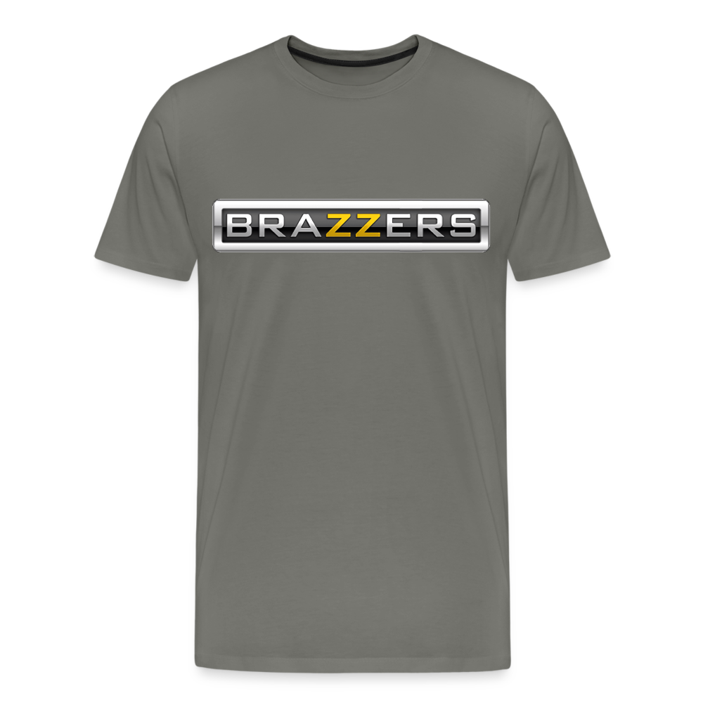 Brazzers - Men's Premium T-Shirt from fluentclothing.com