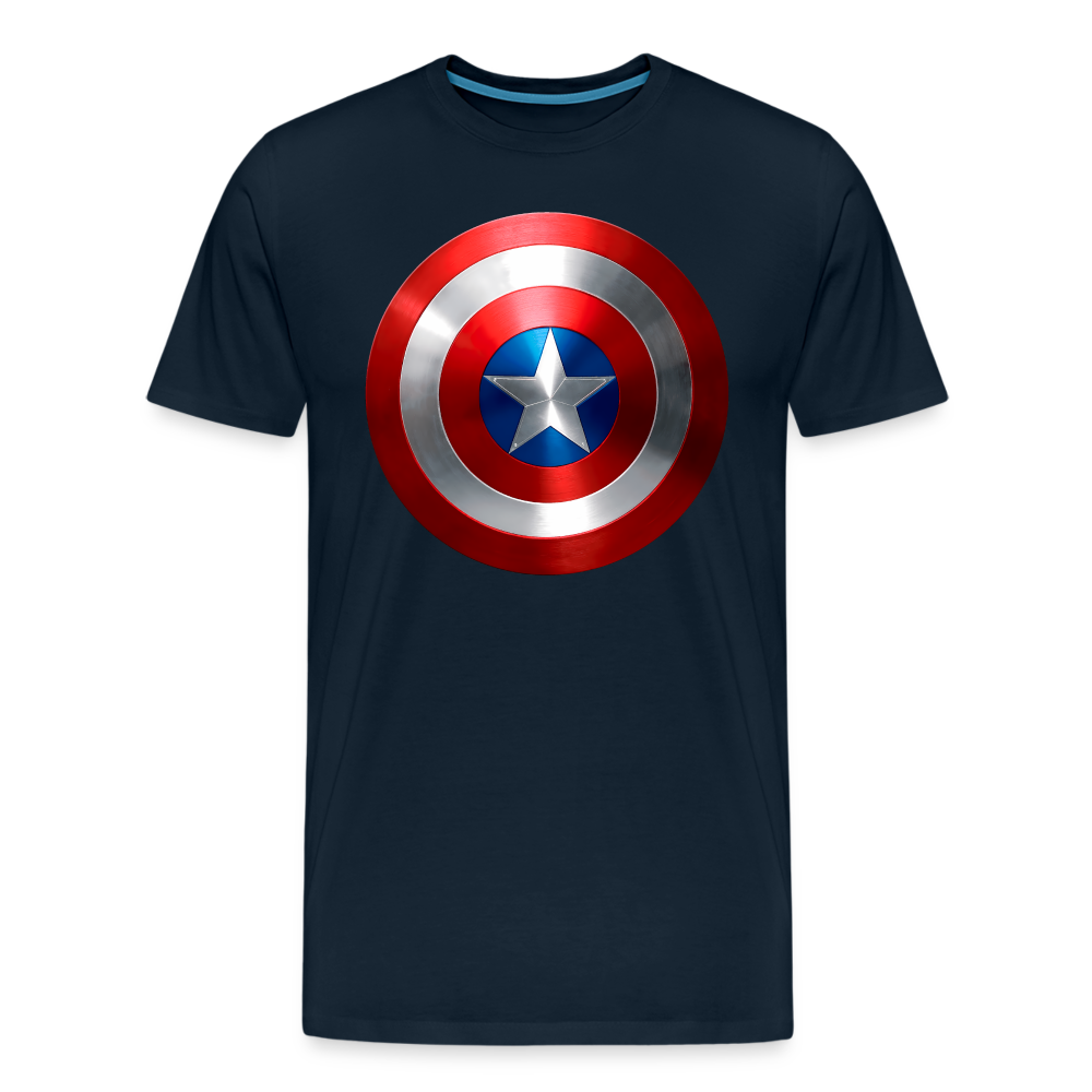 Captain America - Men's Premium T-Shirt from fluentclothing.com