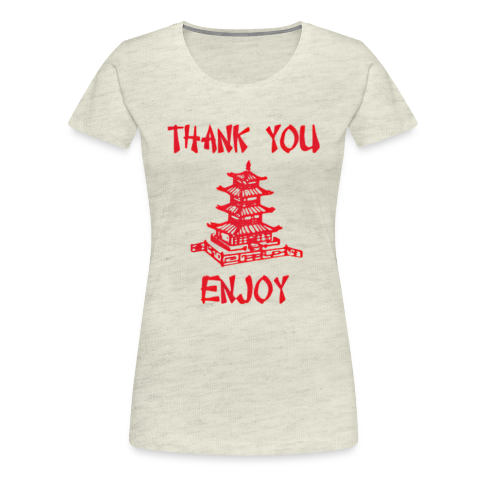 Chinese Takeout - Women’s Premium T-Shirt from fluentclothing.com