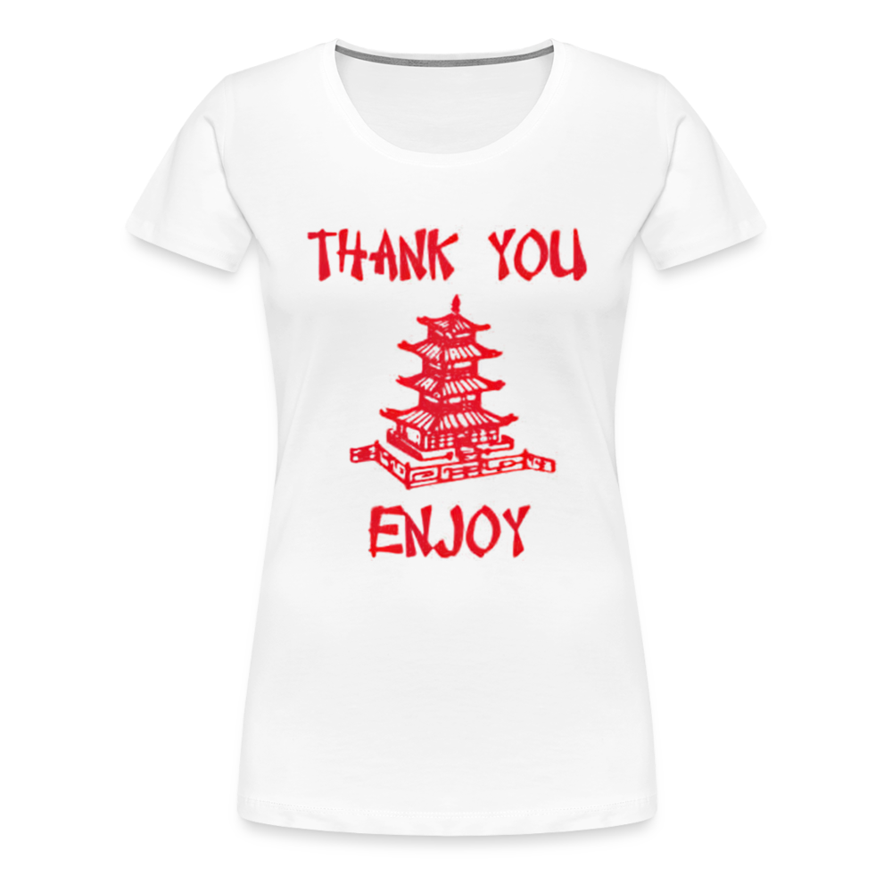 Chinese Takeout - Women’s Premium T-Shirt from fluentclothing.com