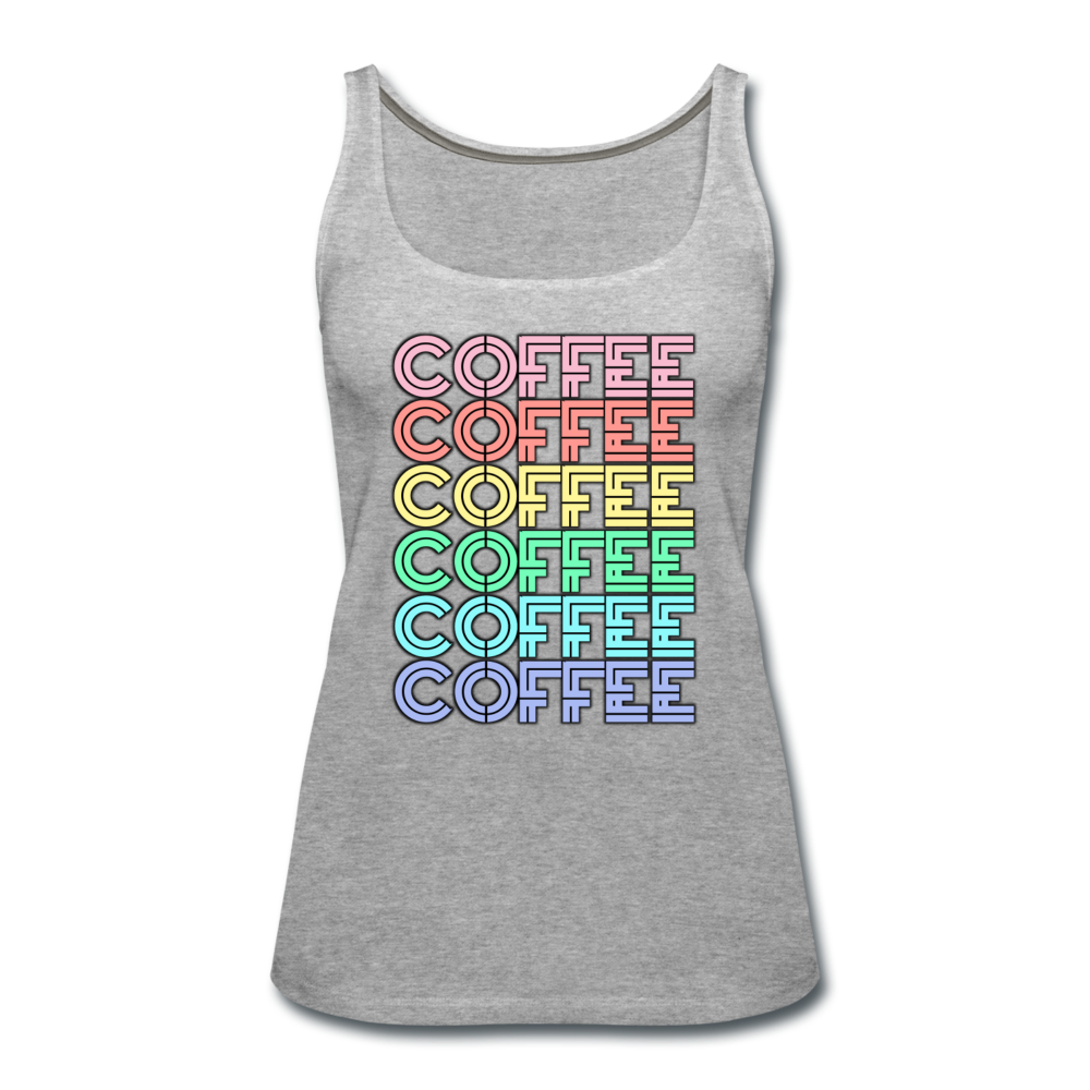Coffee - Women's Premium Tank Top from fluentclothing.com