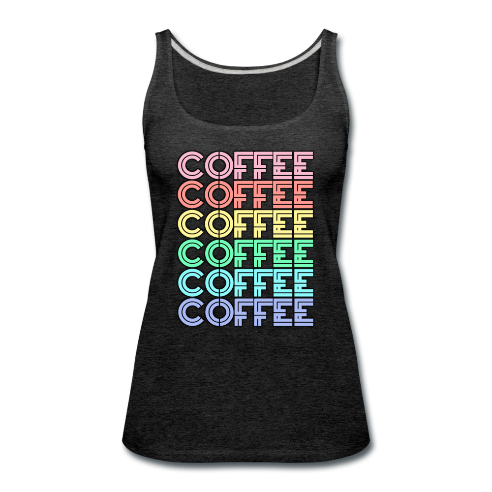 Coffee - Women's Premium Tank Top from fluentclothing.com