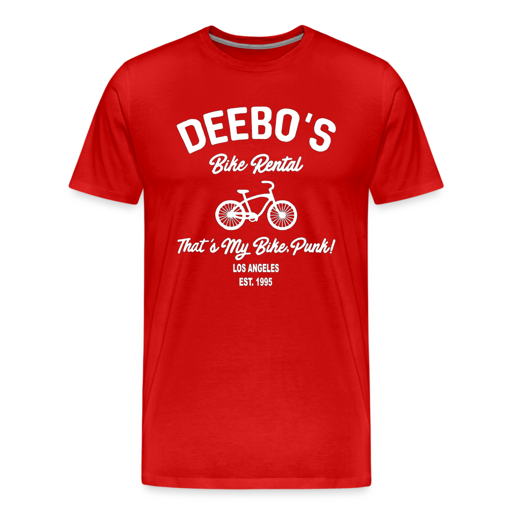 Deebo's Bike Rentals - Men's Premium T-Shirt from fluentclothing.com