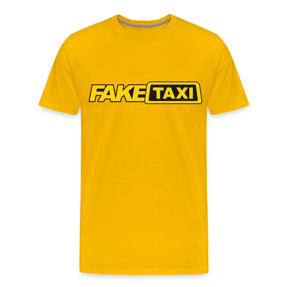 Fake Taxi - Men's Premium T-Shirt from fluentclothing.com