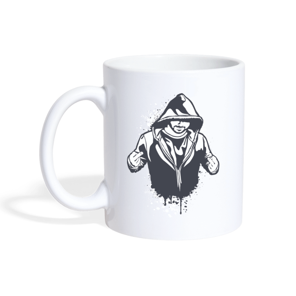 Fingers Up - Coffee/Tea Mug from fluentclothing.com