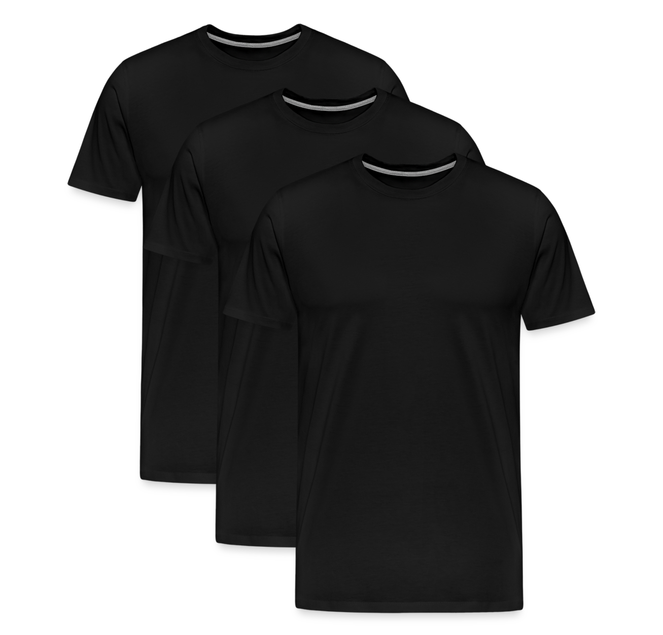 Fluent Tee 3-Pack - Men's Premium T-Shirt from fluentclothing.com