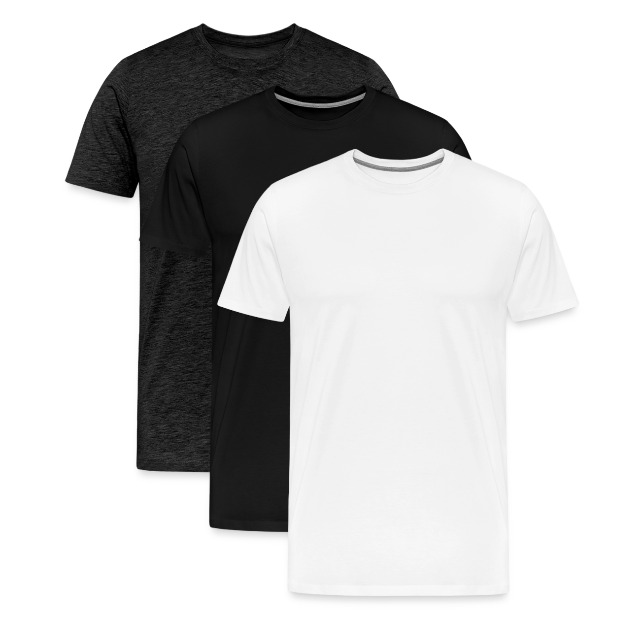 Fluent Tee Variety 3-Pack (Size 2XL) - Men's Premium T-Shirt from fluentclothing.com