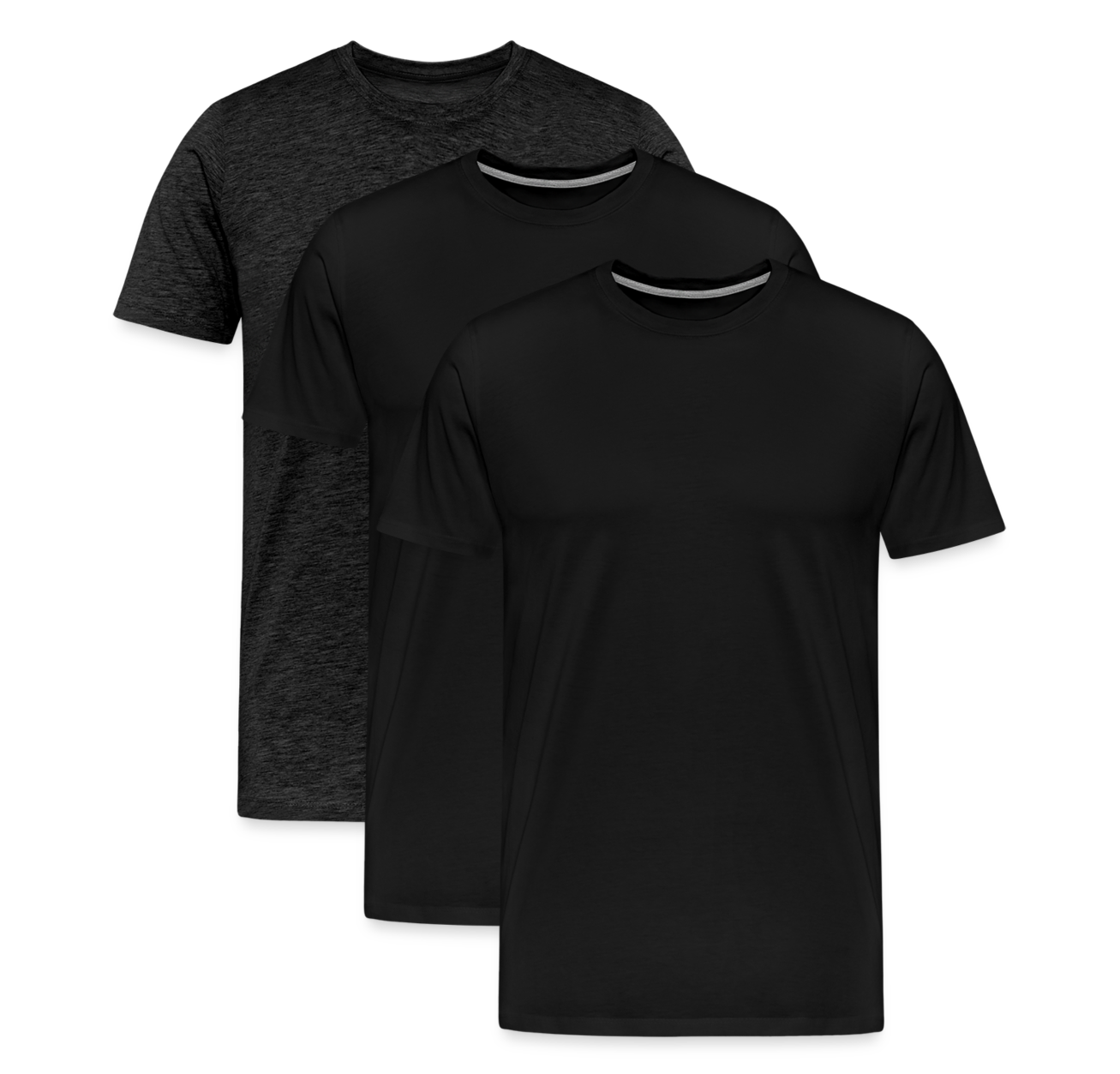 Fluent Tee Variety 3-Pack (Size 5XL) - Men's Premium T-Shirt from fluentclothing.com