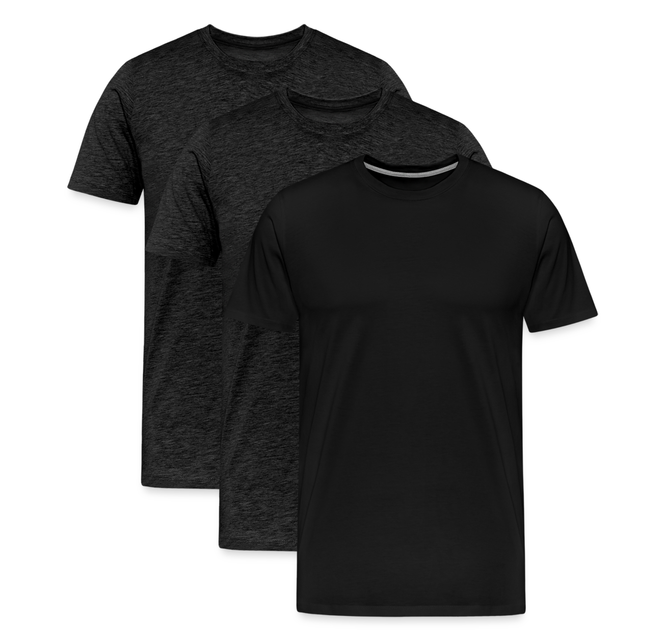 Fluent Tee Variety 3-Pack (Size 5XL) - Men's Premium T-Shirt from fluentclothing.com
