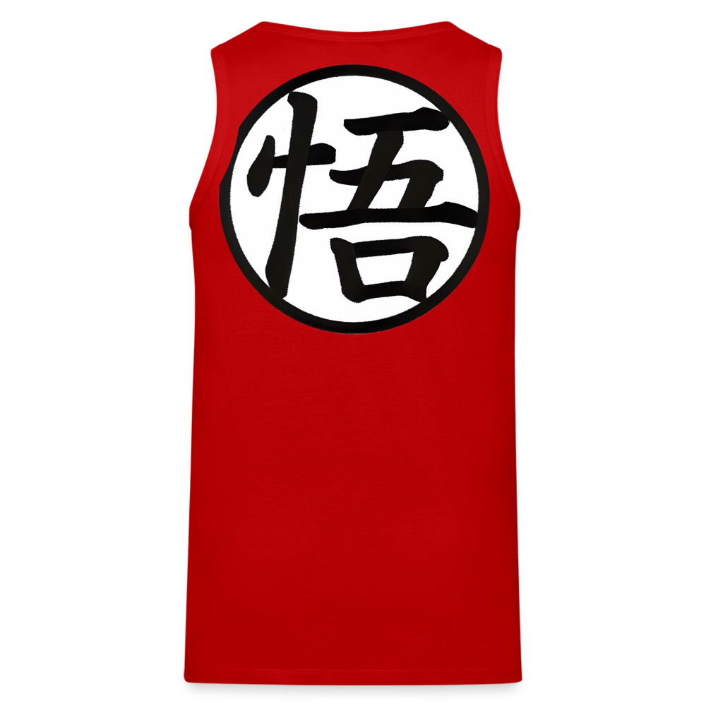 Goku Symbol - Men’s Premium Tank from fluentclothing.com