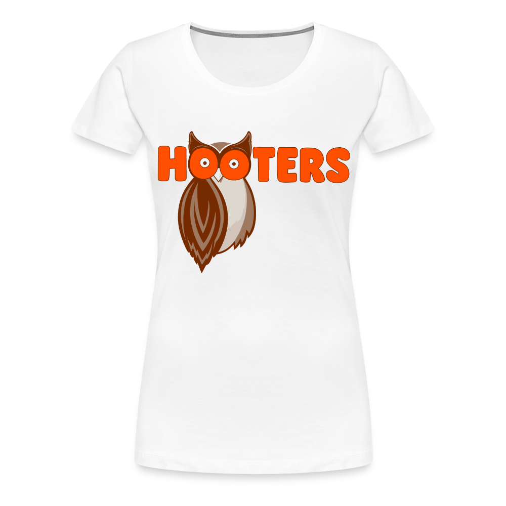 Hooters - Women’s Premium T-Shirt from fluentclothing.com