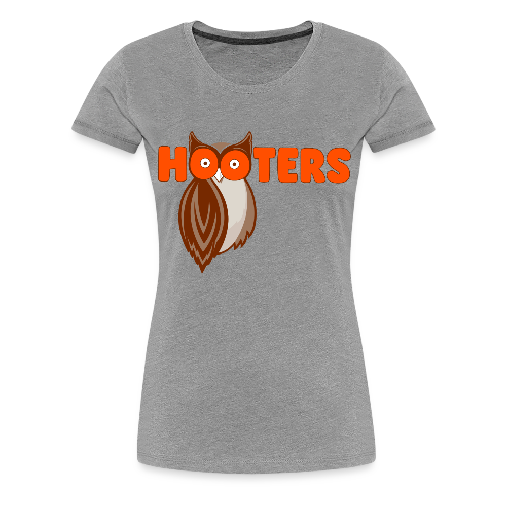 Hooters - Women’s Premium T-Shirt from fluentclothing.com