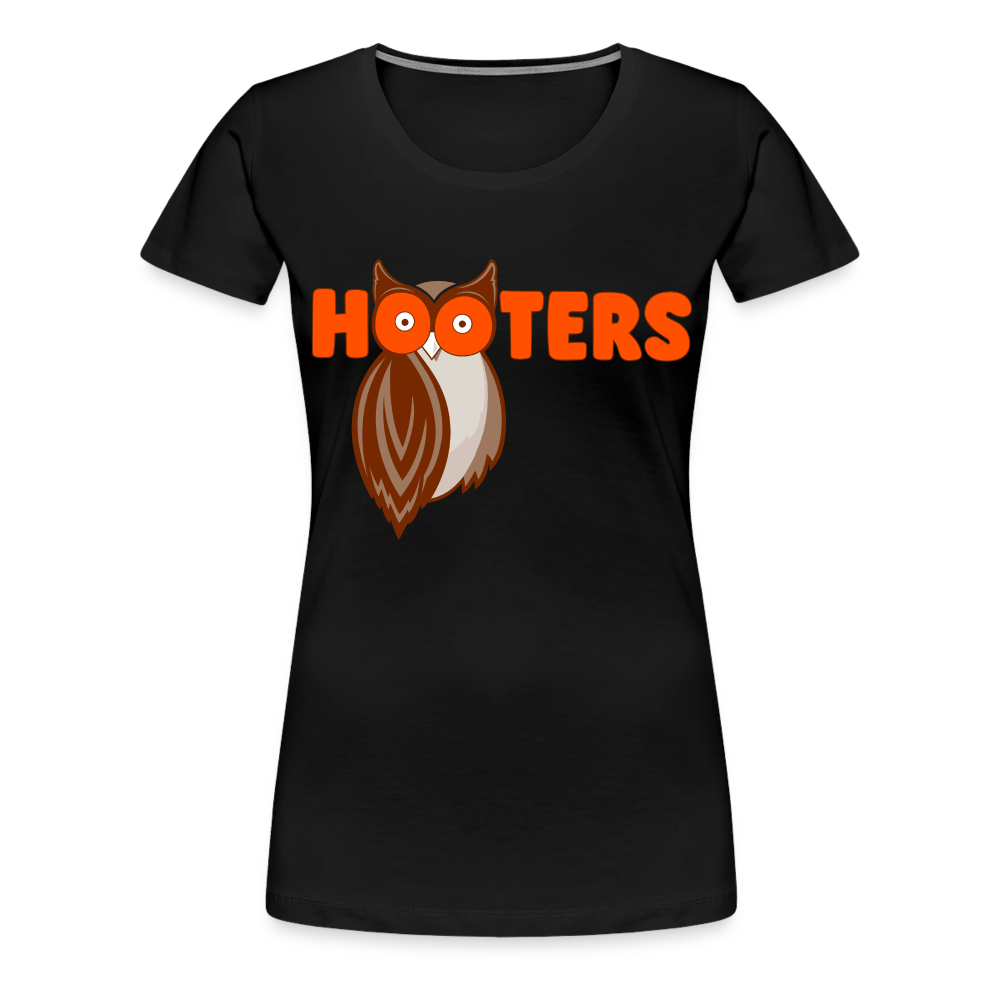 Hooters - Women’s Premium T-Shirt from fluentclothing.com