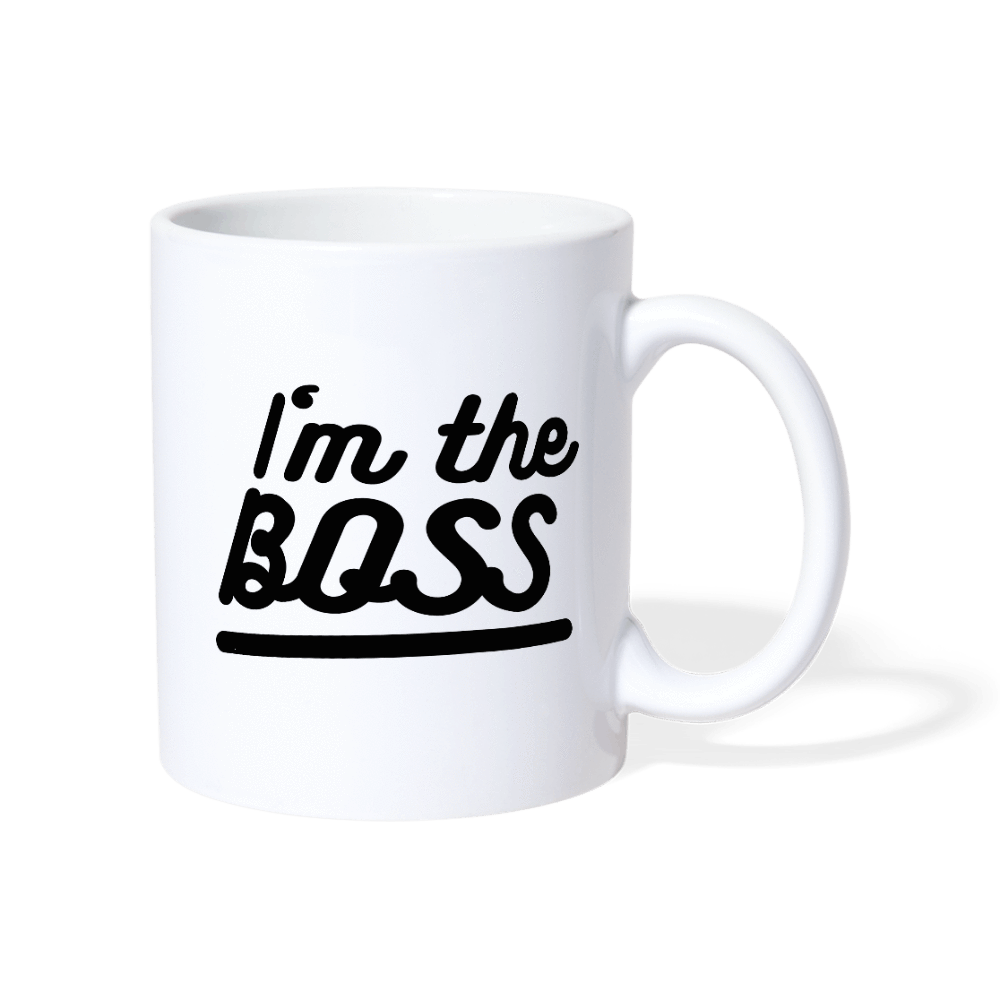 I'm The Boss - Coffee/Tea Mug from fluentclothing.com