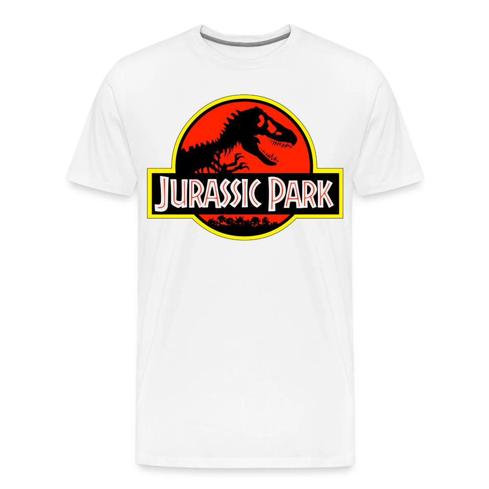 Jurassic Park - Men's Premium T-Shirt from fluentclothing.com