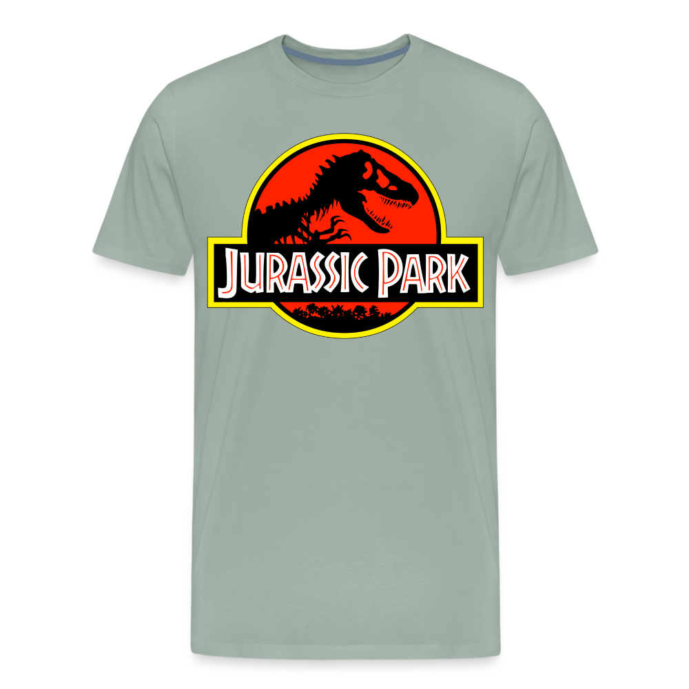 Jurassic Park - Men's Premium T-Shirt from fluentclothing.com