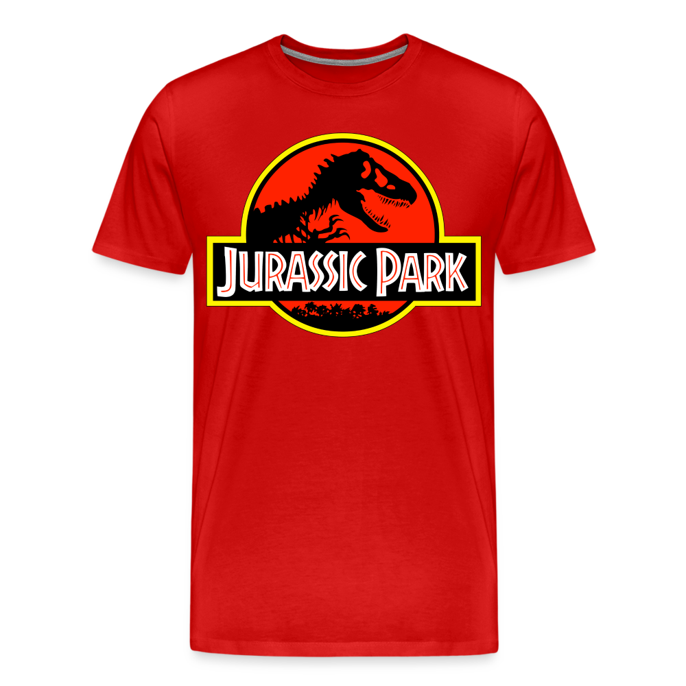 Jurassic Park - Men's Premium T-Shirt from fluentclothing.com