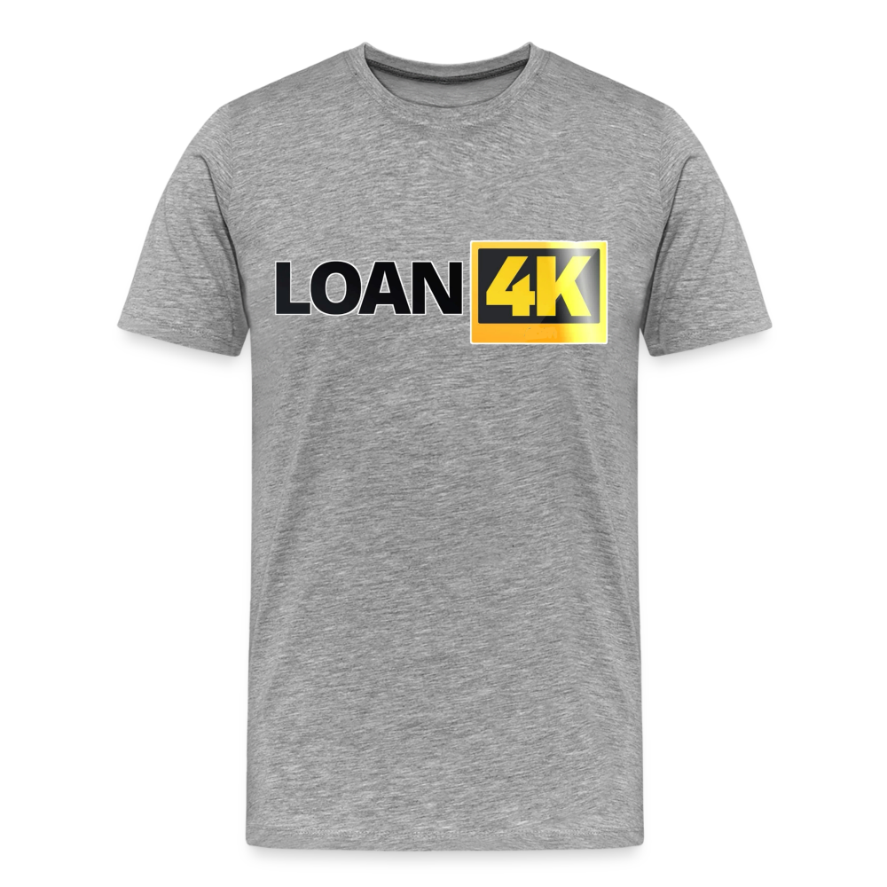 Loan 4K - Men's Premium T-Shirt from fluentclothing.com