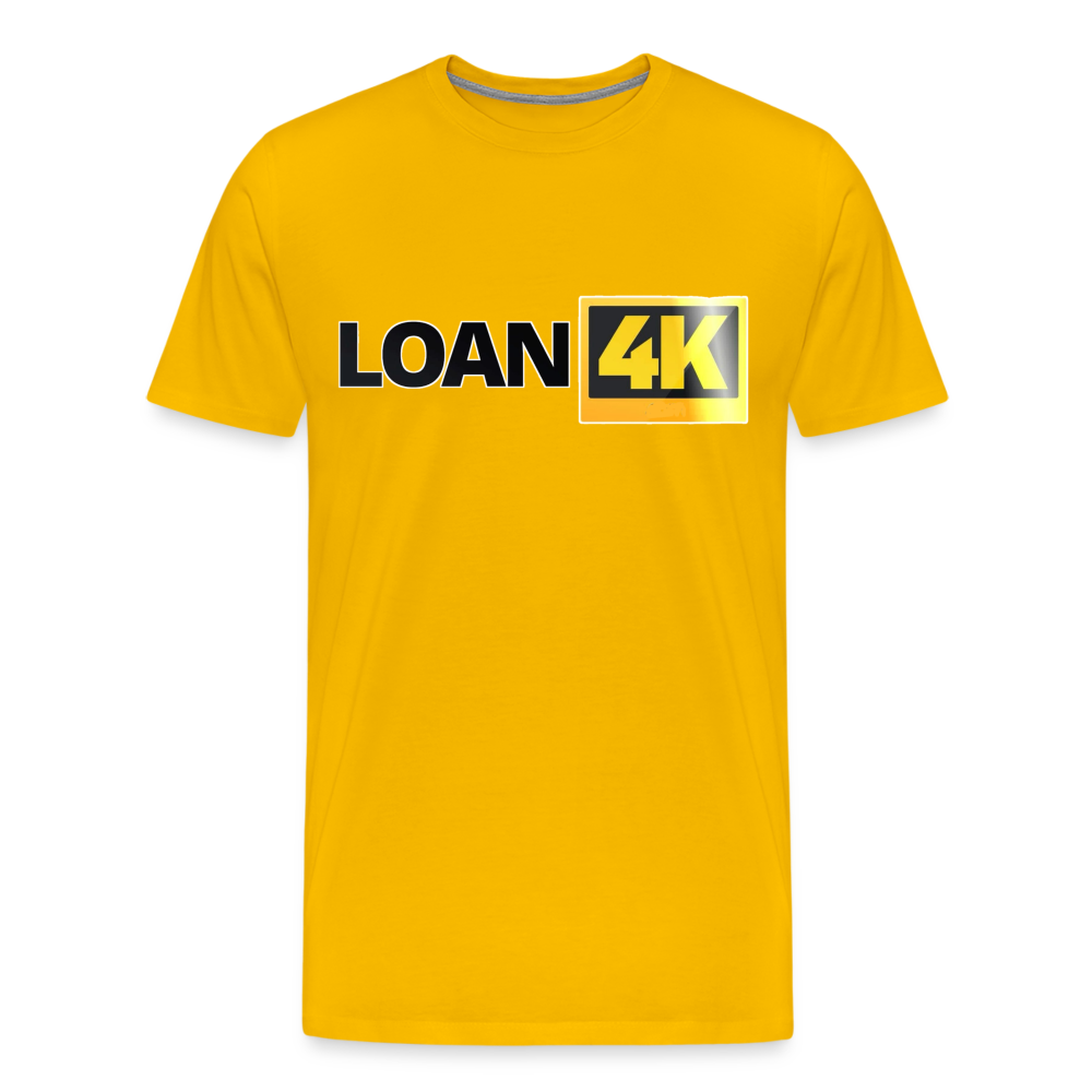 Loan 4K - Men's Premium T-Shirt from fluentclothing.com