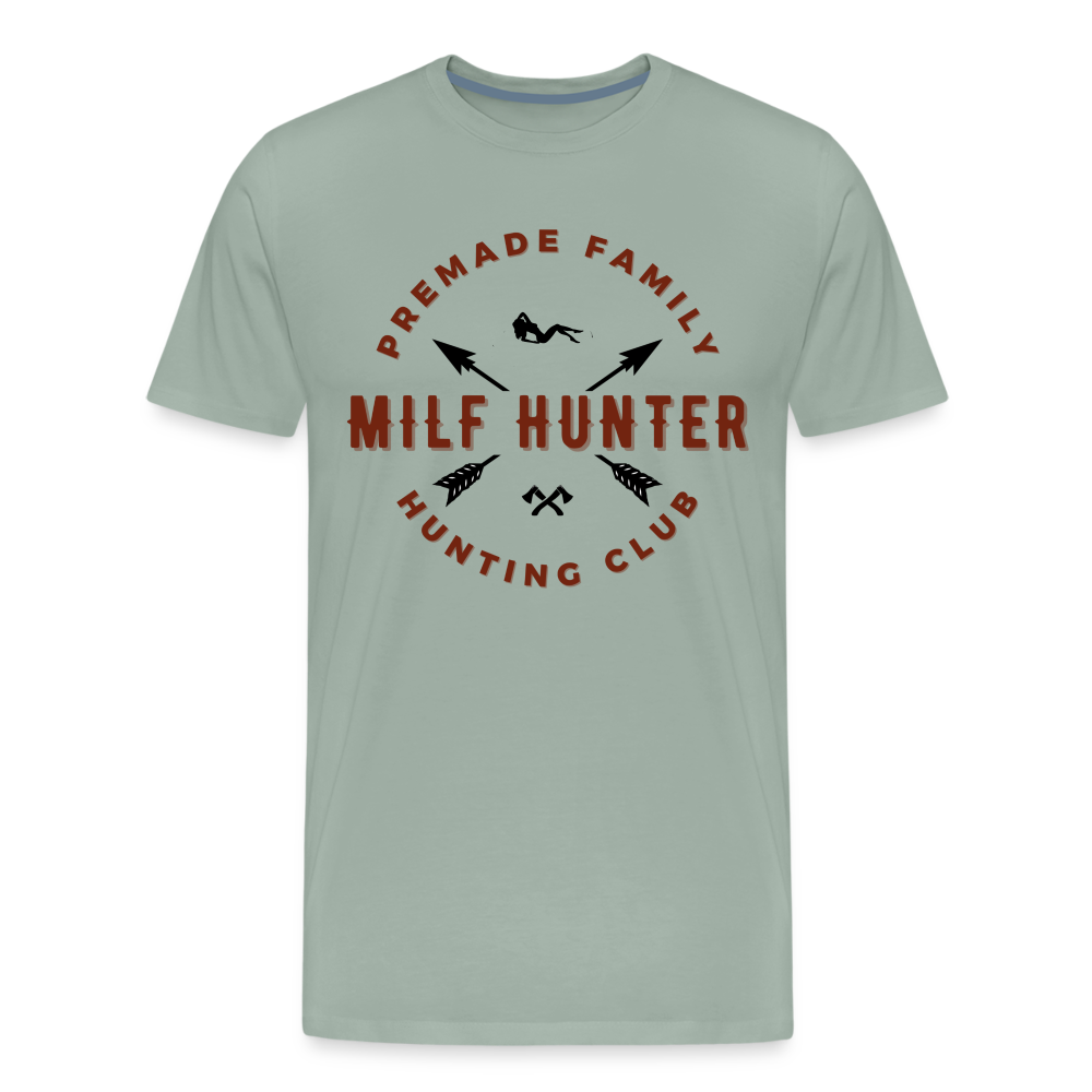 MILF Hunter - Men's Premium T-Shirt from fluentclothing.com