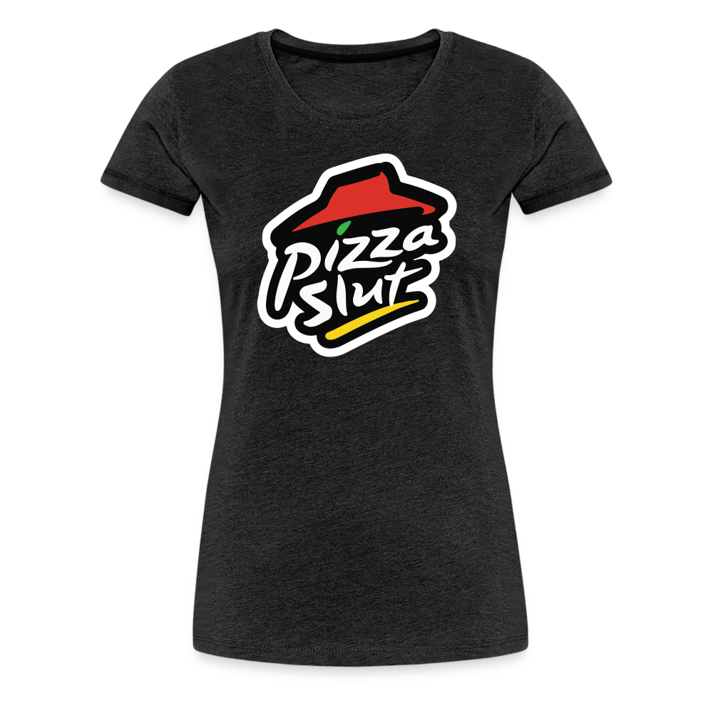 Pizza Slut Remix - Women’s Premium T-Shirt from fluentclothing.com