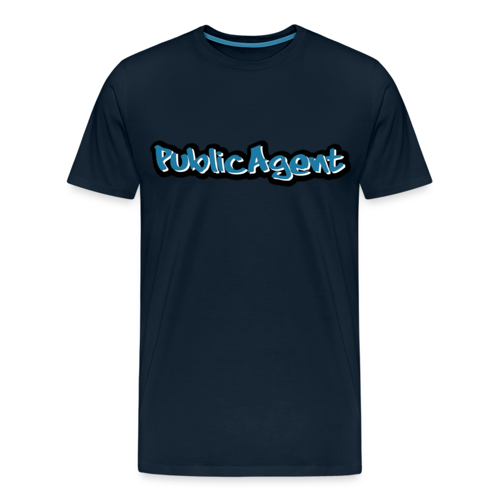 Public Agent - Men's Premium T-Shirt from fluentclothing.com
