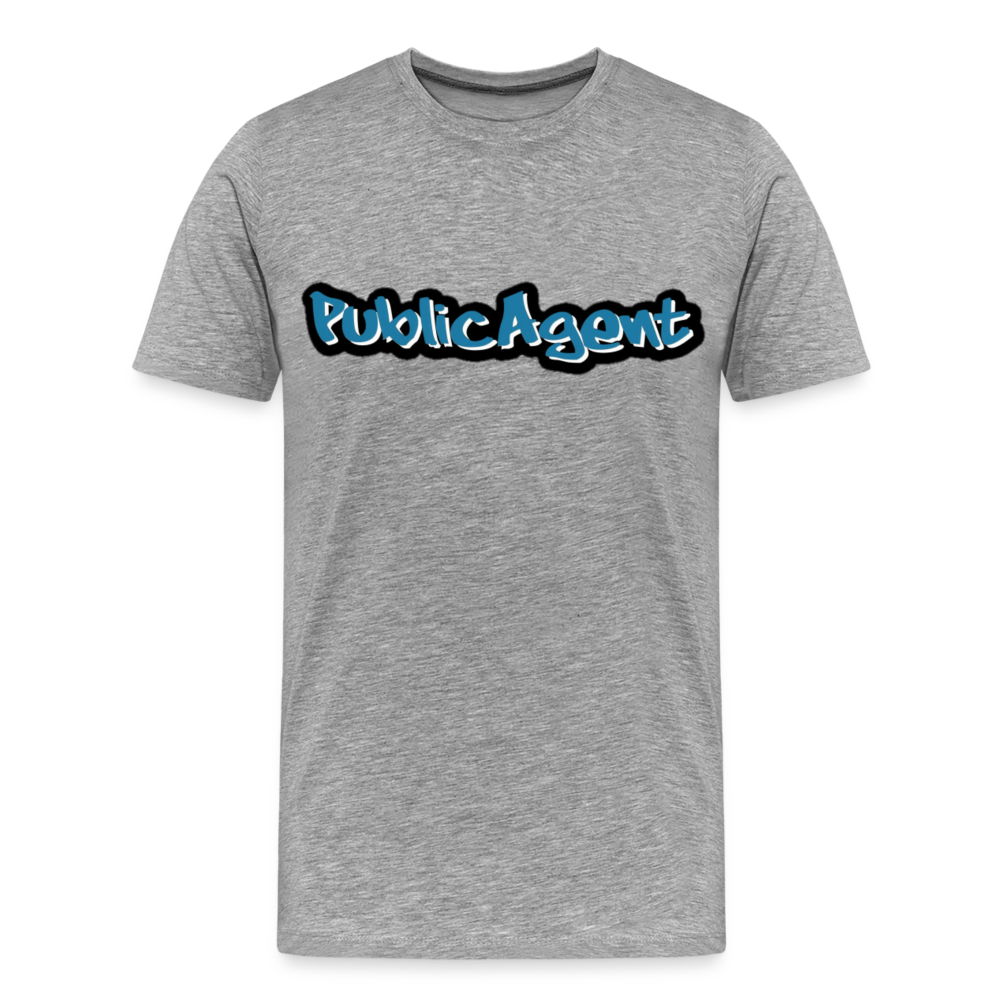 Public Agent - Men's Premium T-Shirt from fluentclothing.com