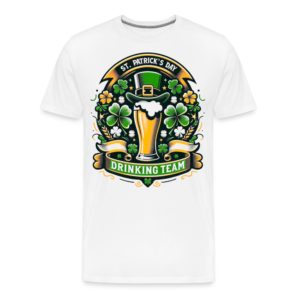 St. Patrick's Day Drinking Team - Men's Premium T-Shirt from fluentclothing.com