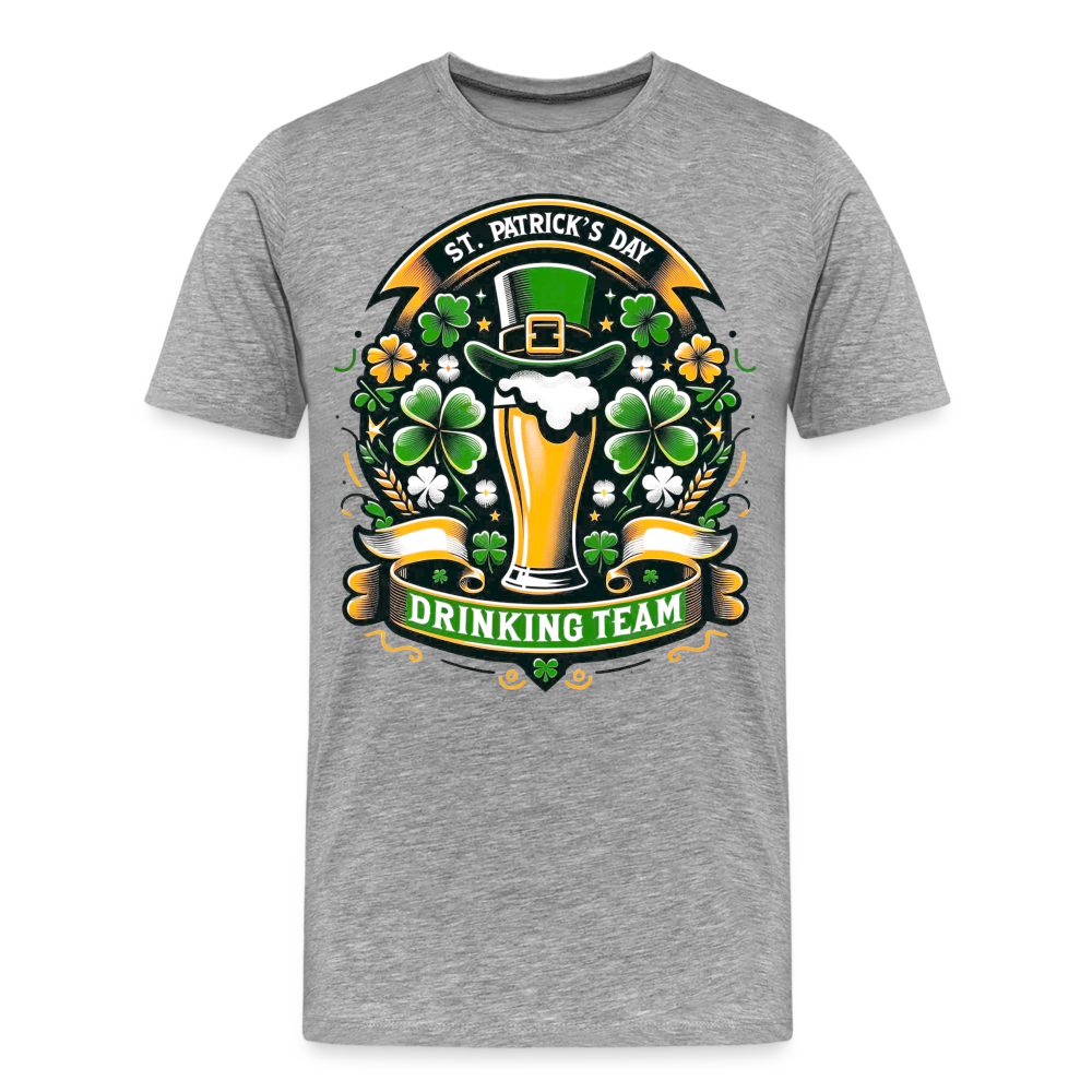 St. Patrick's Day Drinking Team - Men's Premium T-Shirt from fluentclothing.com
