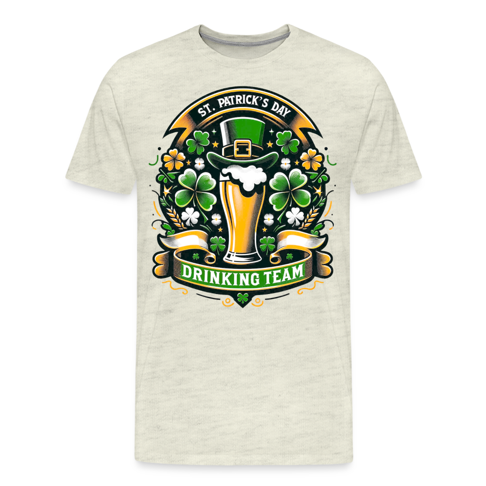 St. Patrick's Day Drinking Team - Men's Premium T-Shirt from fluentclothing.com